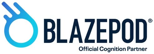 Blazepod logo.